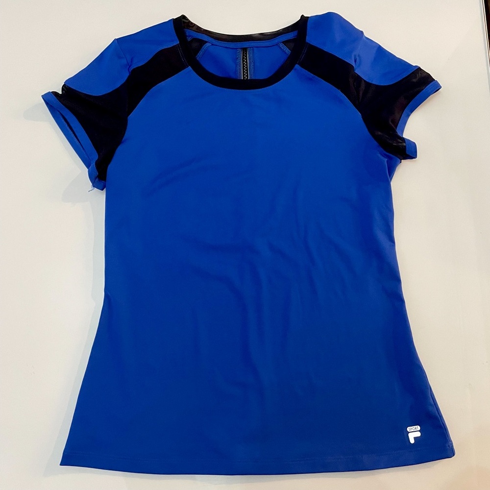 Fila Short Sleeve with Mesh Inset